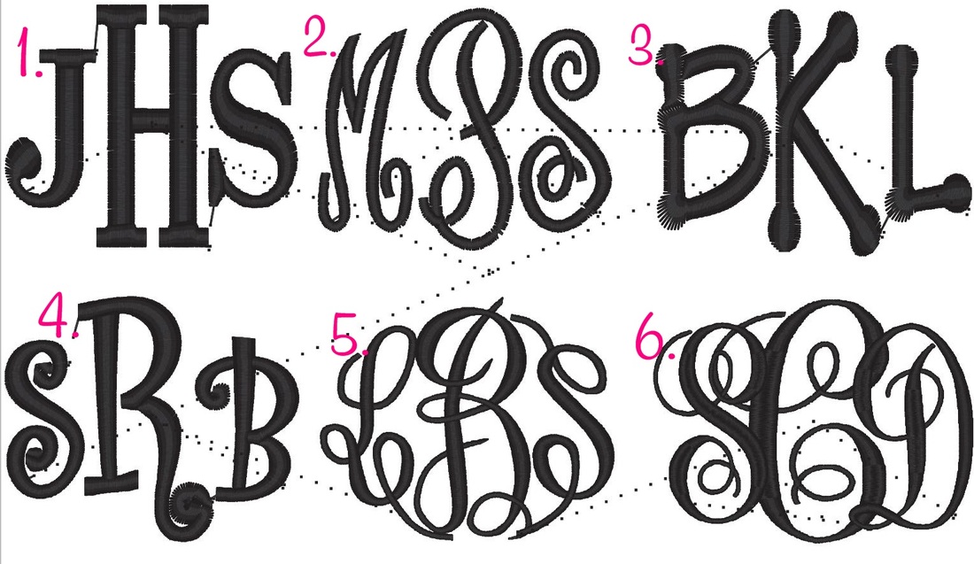 Monogram Font Styles